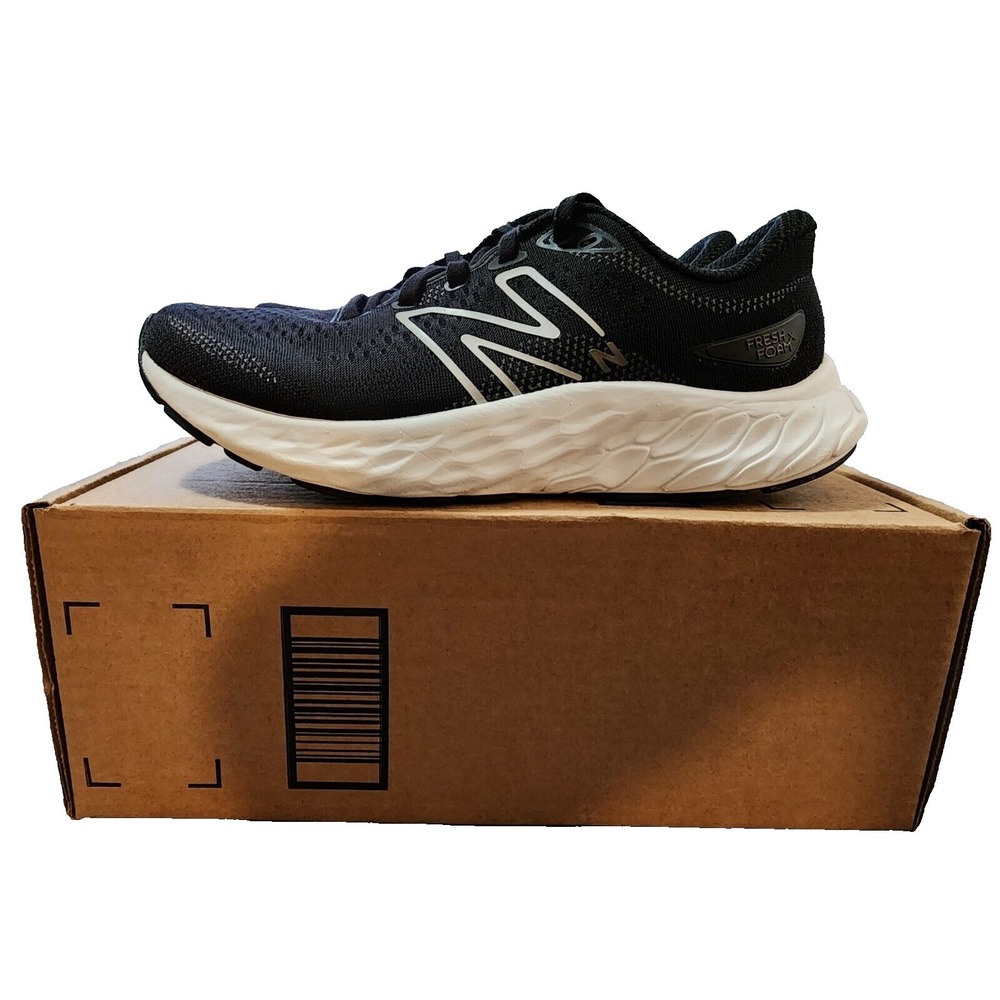 New Balance® (Women's 9.5) Fresh Foam X EVOZ v3 Running Shoes‎ in Black/Metallic